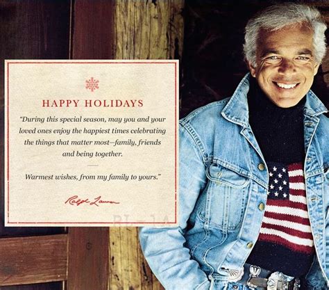 Happy Holidays Ralph Lauren Ads Ralph Lauren Brands Ralph Lauren