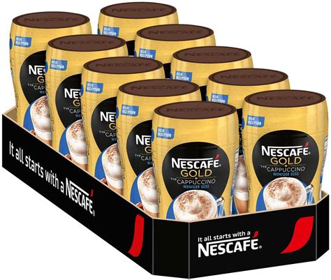 Nescaf Gold Typ Cappuccino Weniger S X G Ab