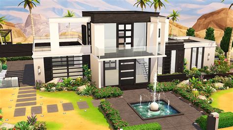 THE LANDGRAABS NEW HOUSE 1 The Sims 4 Speed Build YouTube