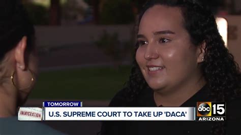 Us Supreme Court To Take Up Daca Issue Youtube