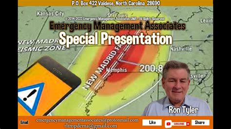 Emergency Management Associates New Madrid Earthquakes Update On Past Saturday S Event July 18