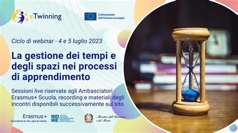 La Gestione Dei Tempi E Degli Spazi Nei Processi Di Apprendimento