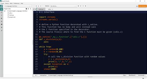 Python And C Hybrid Programming On A Microcontroller With Zerynth