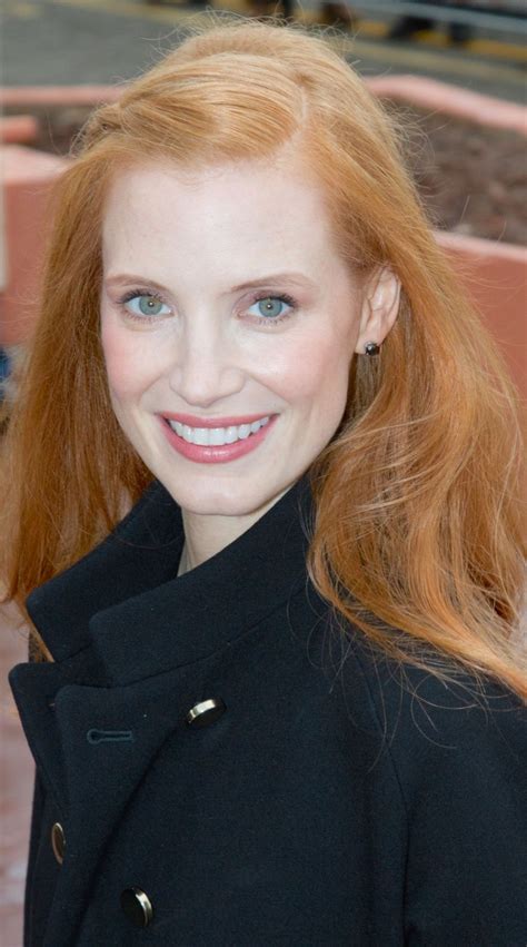 Jessica Chastain Natural Redhead Beautiful Redhead Most Beautiful