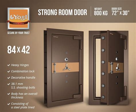 Mild Steel Strong Room Door Size 84 X 42 At Rs 185000 In Gondal