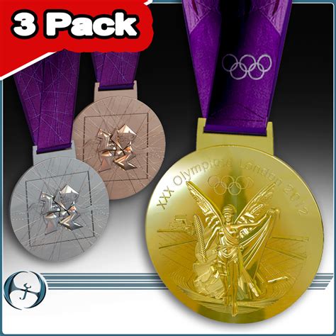 2012 Olympics Medals 3 3d Model