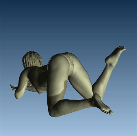 A Wife Sexy Nude Figurine STL File For 3D PrintingCults