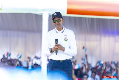 RPF Inkotanyi Candidate President Paul Kagame Campaigns In Nyamasheke