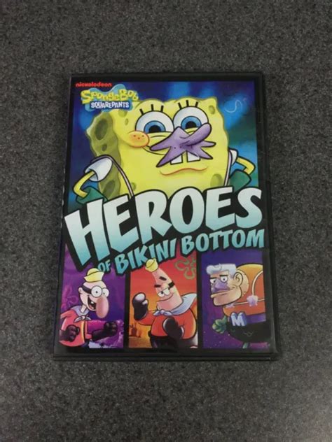 Spongebob Squarepants Heroes Of Bikini Bottom Dvd