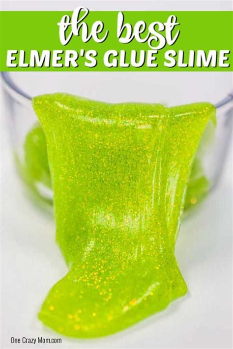 Elmers Glue Slime Recipe Slime No Glue Slime With Elmers Glue Slime