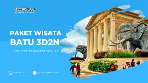 Paket Wisata Malang Plus Tiket Murah 2023 Samijoyo Tour And Travel