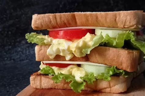 Resep Sandwich Telur Enak Yang Mudah Dan Sederhana Cocok Banget Jadi