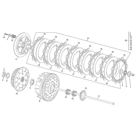 Embrayage Sherco Sef Factory