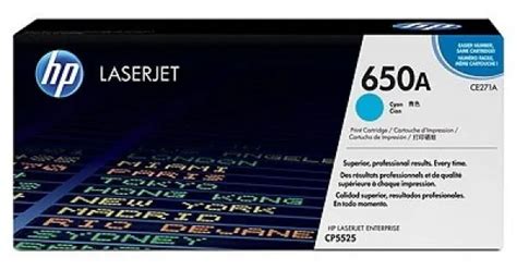 Оригинална тонер касета 650A за цветен лазарен принтер HP Color ...