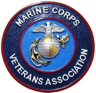 Marine Corps Veterans Association Seal Plaque