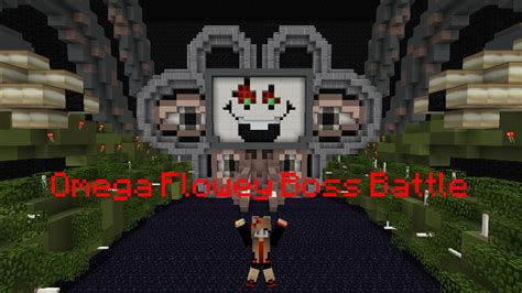 Omega Flowey Boss Battle Minecraft Map Youtube