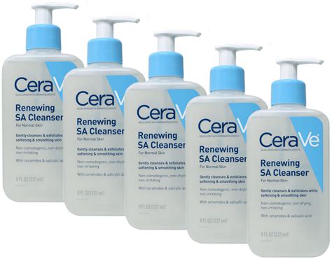 Cerave Renewing Sa Face Cleanser For Normal Skin Ubuy India