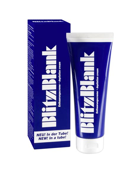 BlitzBlank Creme 125ml Αποτριχωτικές Κρέμες Irida sexshop κρέμα