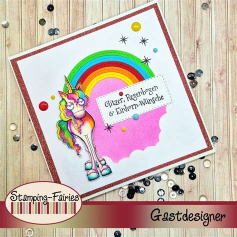 Einhornw Nsche Stamping Fairies Der Blog