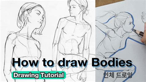 How To Draw The Body And Poses Tutorial Youtube