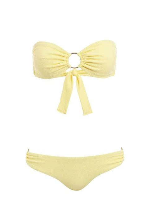 Melissa Odabash Evita Beandeau Bikini Cute Bathing Suit For All Seasons
