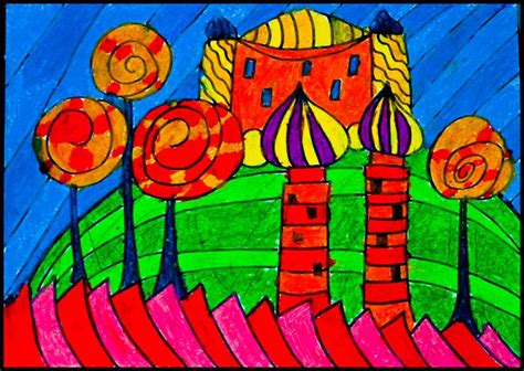 85/365 ~ Hundertwasser Painting | 365 A Year in Pictures | Painting ...