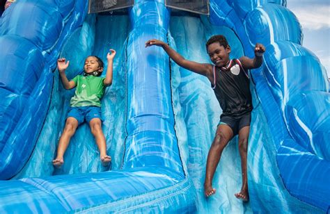 Wave Pools Pool Party Brings An Inflatable Waterslide Artist