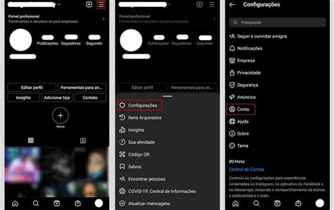 Instagram Como Mudar A Conta Profissional Para A Pessoal