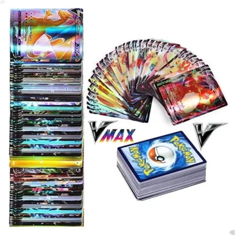 Lote 60 Cartas Pokémon Gx V Vmax Português Sem Repetidas