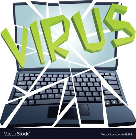 Computer virus Royalty Free Vector Image - VectorStock