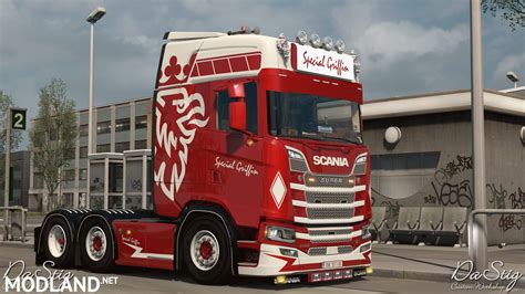 Special Griffin Skin For Scania Next Gen ETS 2