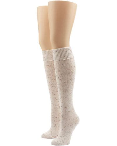 White Hue Hosiery For Women Lyst