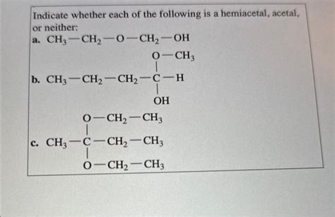 Solved Indicate Whether Each Of The Following Is A Chegg