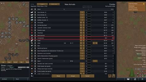 How To Get Components In RimWorld