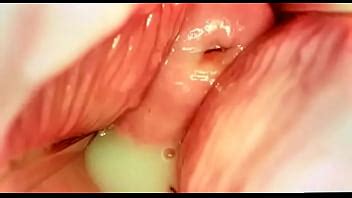 Cámara dentro de la vagina llena de semen XNXX