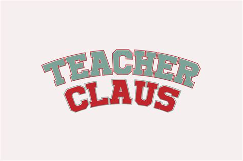 Teacher Claus Graphic By Blackcraft · Creative Fabrica