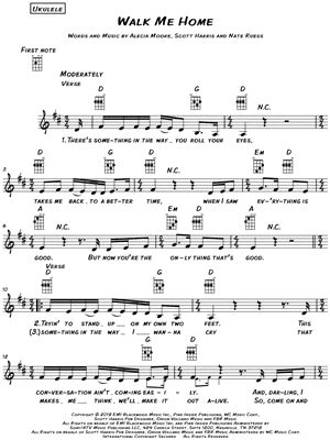 Walk Me Home Sheet Music 8 Arrangements Available Instantly