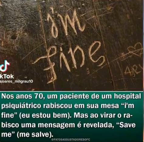 Soares milgrauto Nos anos 70 um paciente de um hospital psiquiátrico