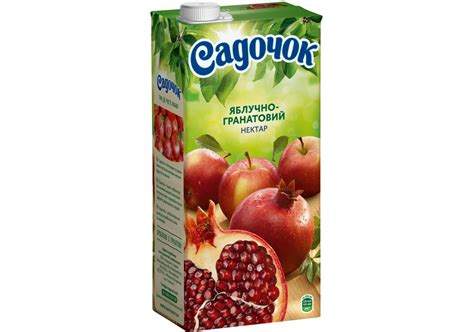 Купить Нектар Садочок яблочно-гранатовый, 1,93л - ПАПИРУС