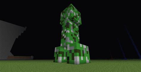 Creeper Statue Minecraft Project