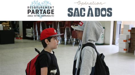 Op Ration Sac Dos Regroupement Partage