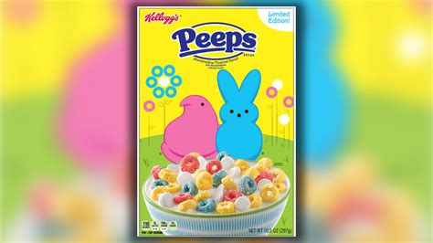 Target is now selling Peeps Cereal, and it makes your milk taste like marshmallows | khou.com