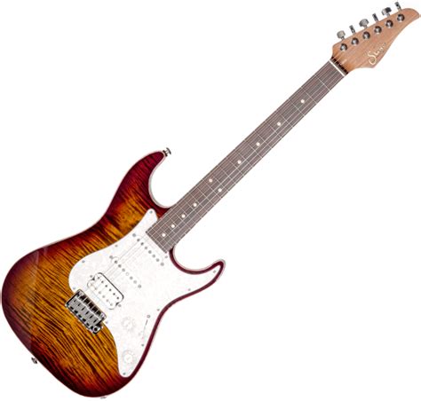 Suhr Standard Plus 01 Stp 0044 72959 Bengal Burst Str Shape Electric