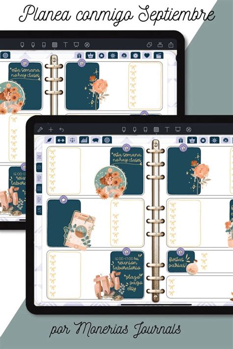 Ideas Para Decorar Tu Agenda Digital Planning Inspiration Digital