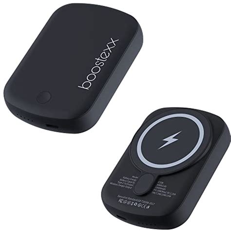 Boostexx Batería externa magnética 10000 mAh 20W Usb C de carga rápida