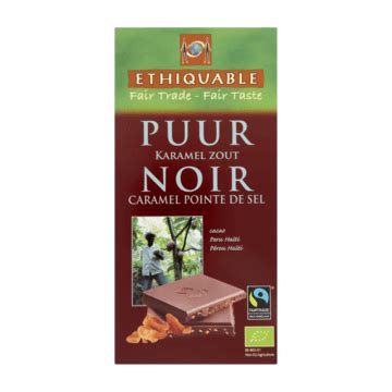 Ethiquable Chocolade Puur Karamel Zout G Bestellen Jumbo