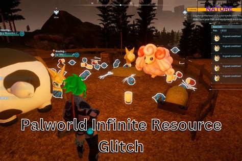 New Infinite Resource Glitch In Palworld The Nature Hero