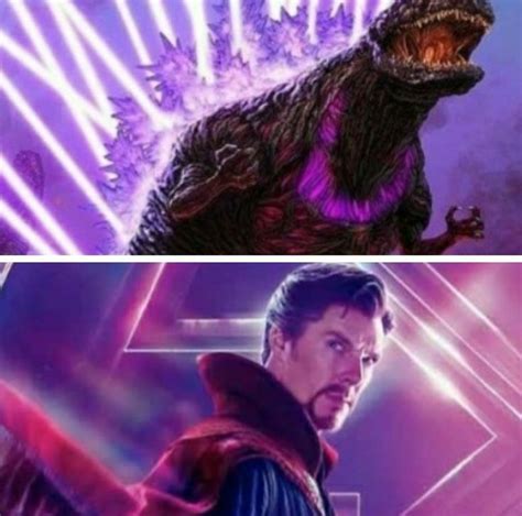 GODZILLA VS DOCTOR STRANGE Godzilla Universo