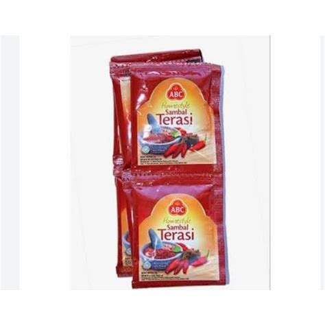 Jual Sambal Terasi Sachet Abc Shopee Indonesia