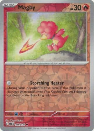 Magby Common Reverse Holo Playset